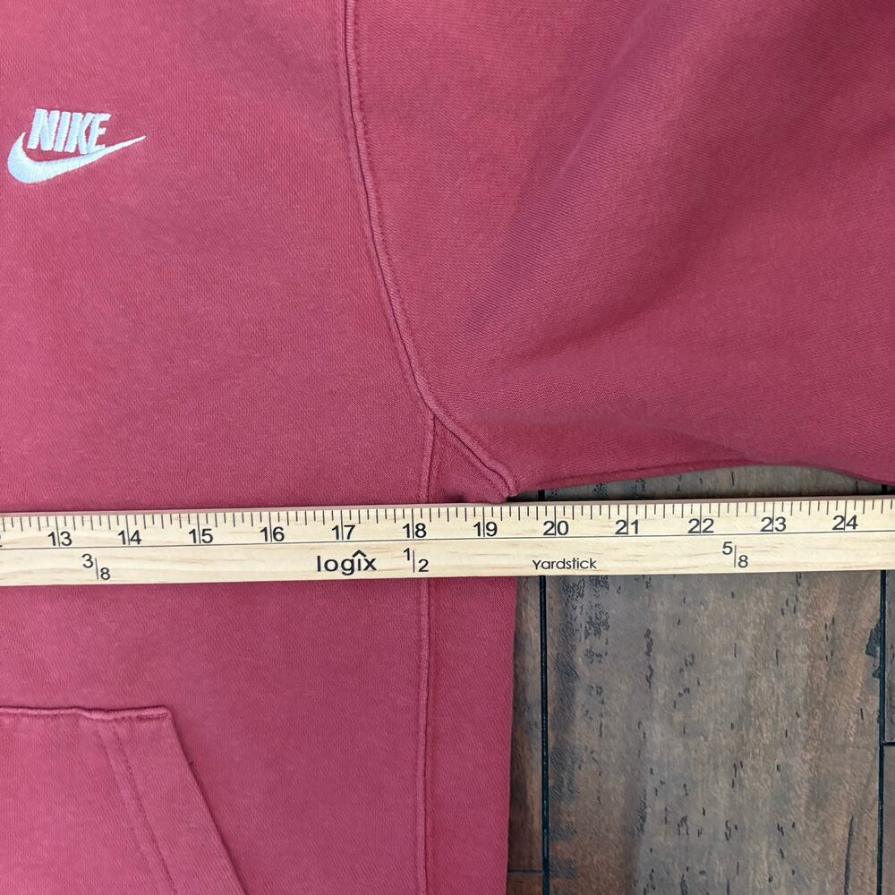 Nike Full Zip Hoodie Womens S Salmon Activewear Sportswear Athletic Swoosh - Picture 3 of 7